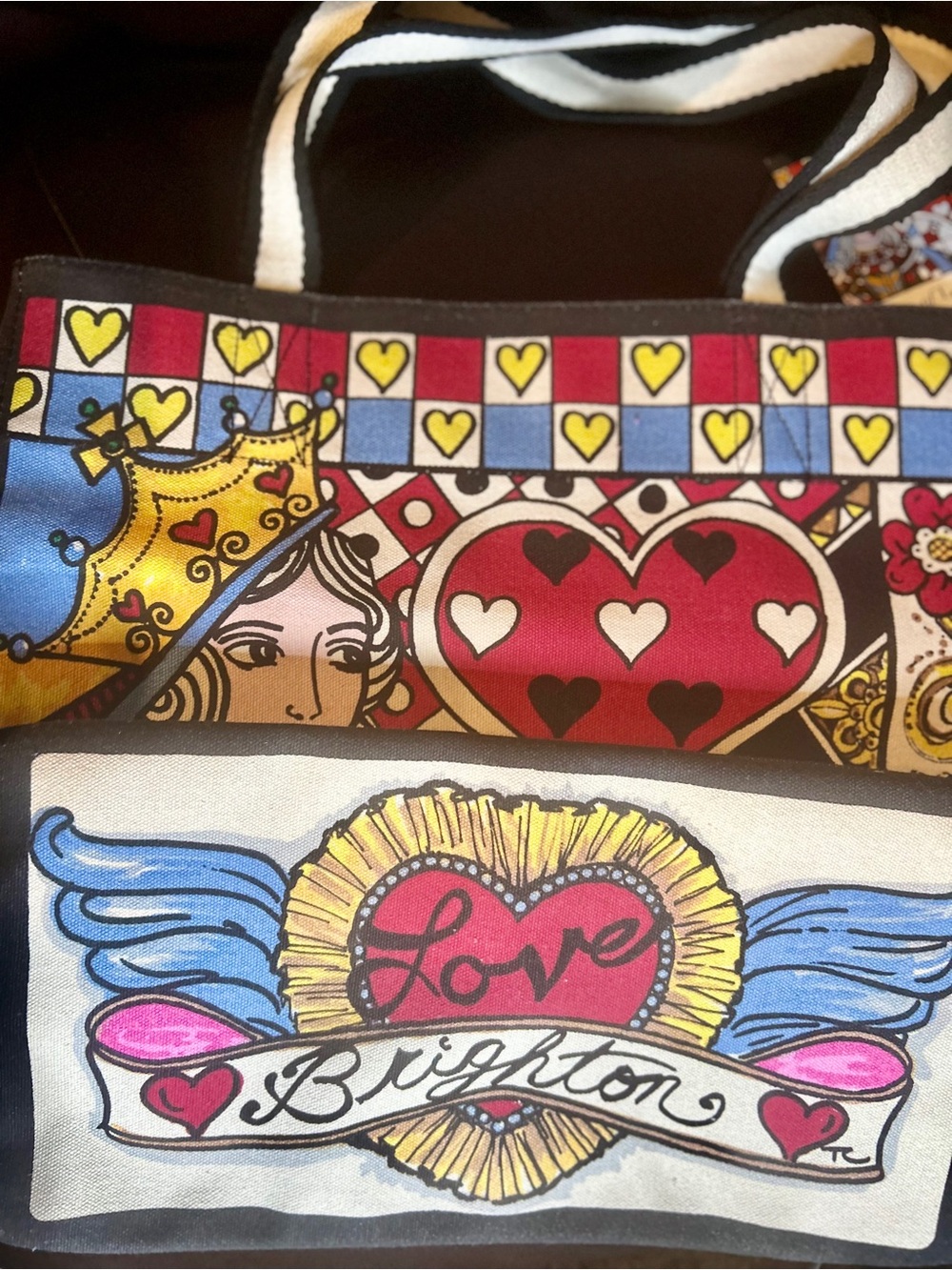 NEW Brighton Queen of Love Tote - Picture 3 of 3